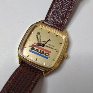 Very Cool ABC Century Award Bowling Watch With Leather Band